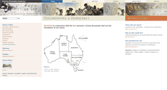 Desktop Screenshot of foundingdocs.gov.au